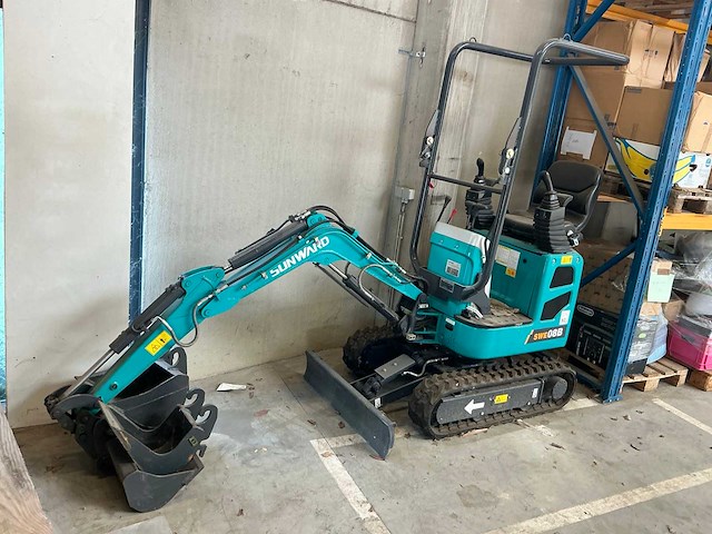 2022 sunward swe08b minigraafmachine - afbeelding 2 van  9