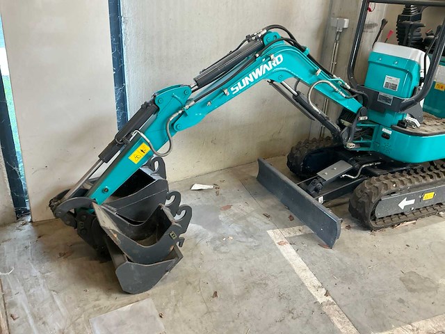 2022 sunward swe08b minigraafmachine - afbeelding 4 van  9