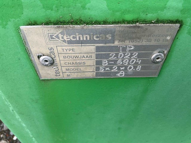 2022 technicas tp container - afbeelding 7 van  7