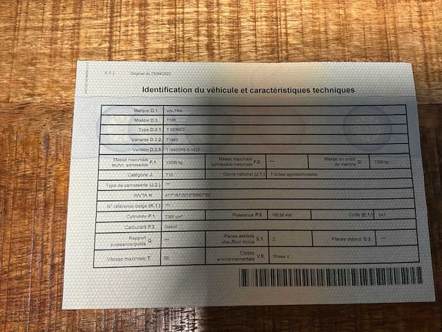 2022 valtra t195 t serie 4wd landbouwtractor - afbeelding 27 van  32