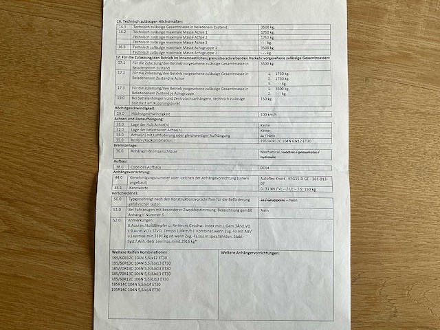 2022 variant 3512ma 2amb-5 aanhangwagen - afbeelding 14 van  21