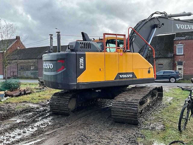 2022 volvo ec220e - rupsgraafmachine - afbeelding 8 van  23