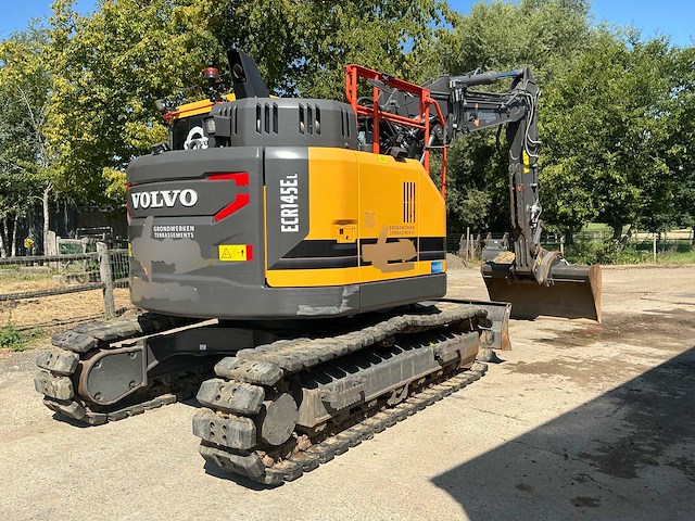 2022 volvo ecr145el rupsgraafmachine - afbeelding 8 van  9