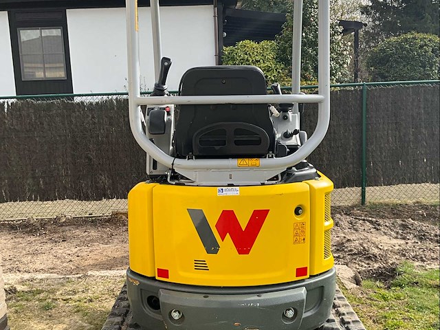 2022 wacker neuson ez17 minigraafmachine - zwenkgiek - 3 graafbakken - snelwissel - afbeelding 3 van  31
