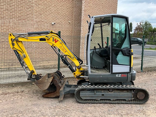 2022 wacker neuson ez26 e10-03 minigraafmachine - afbeelding 2 van  9