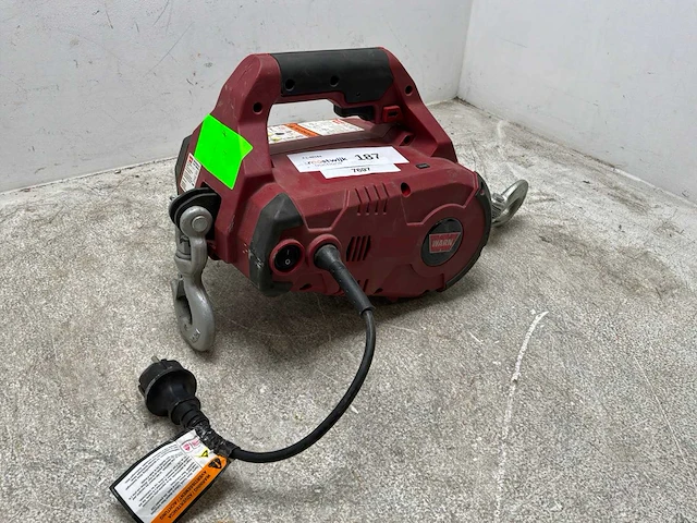 2022 warn pullzall 230v ac staaldraadtakel pullzall - afbeelding 2 van  8