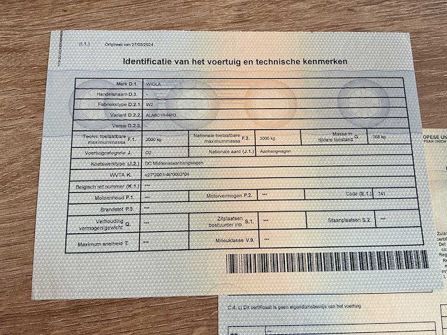 2022 wiola w2 autotransporter - afbeelding 20 van  30