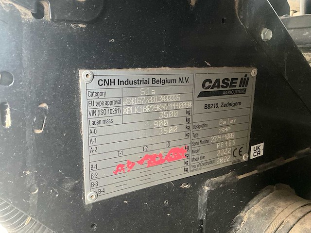 2022 zaak rb465 bale baler - afbeelding 41 van  41
