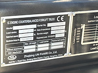 2022 zheijang un fd25t-njv1 vorkheftruck - afbeelding 7 van  15