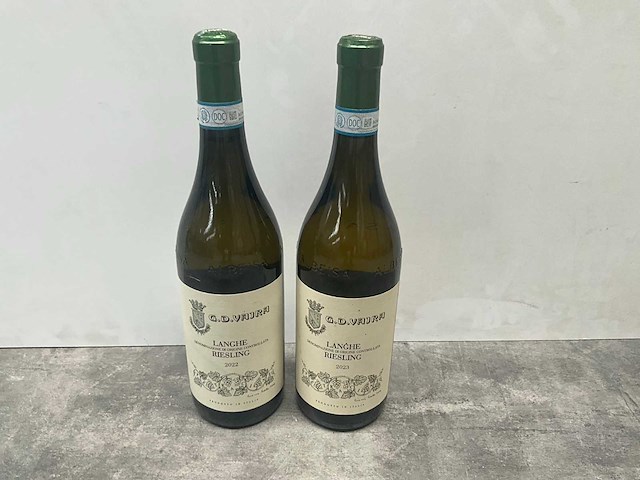 2022/2023 langhe riesling witte wijn (2x) - afbeelding 1 van  7