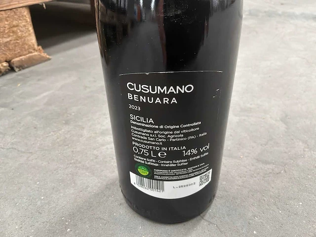 2023-22 benuara cusumano rode wijn (3x) - afbeelding 3 van  3