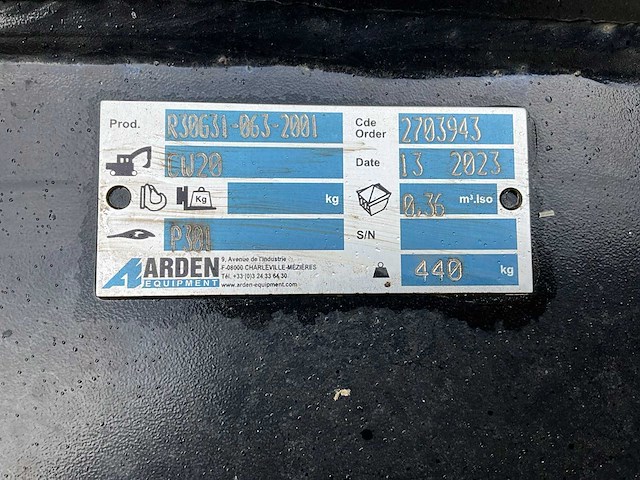 2023 arden equipment graafbak - afbeelding 8 van  8