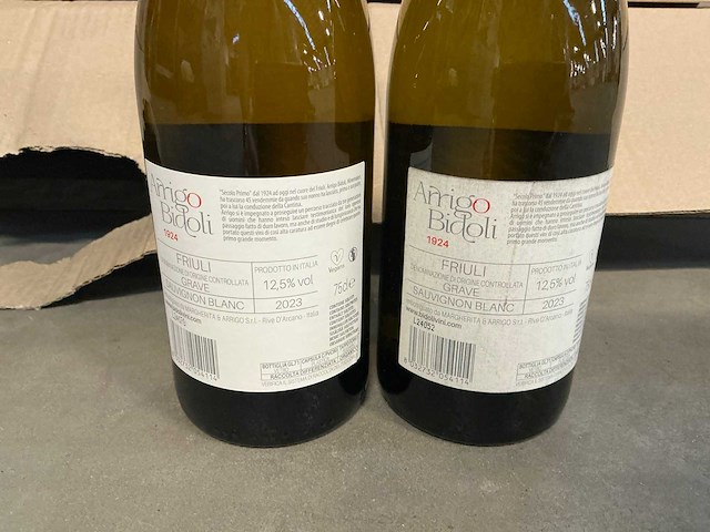 2023 arrigo bidoli witte wijn (6x) - afbeelding 3 van  3