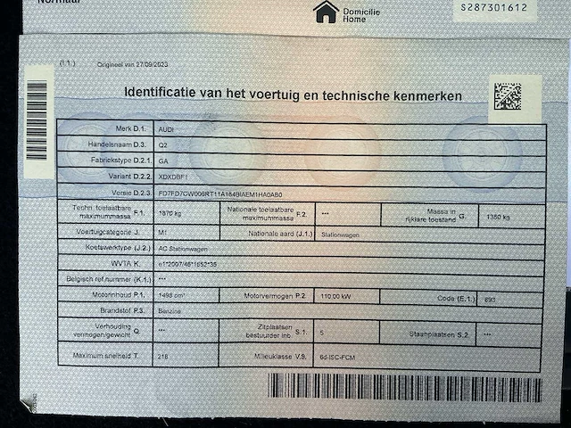2023 audi q2 suv personenauto - afbeelding 28 van  29