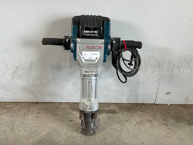 2023 bosch gsh 27 vc breekhamer 30kg hex-28 - afbeelding 1 van  3