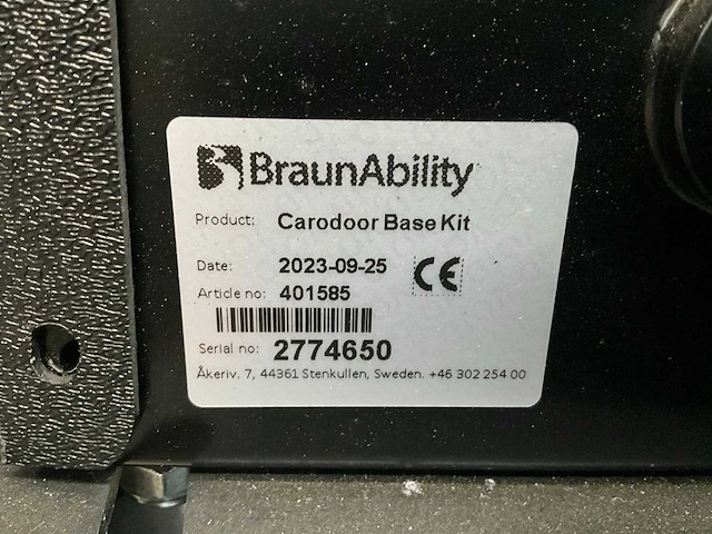 2023 braun ability lift voor mindervaliden - afbeelding 9 van  9