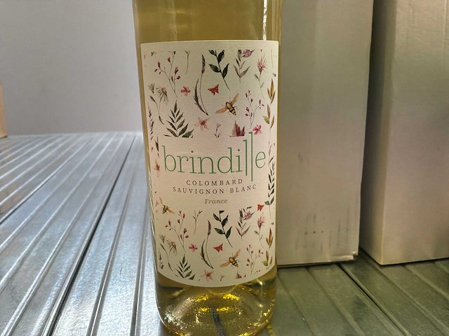 2023 brindille colombard sauvignon blanc witte wijn (19x) - afbeelding 3 van  5