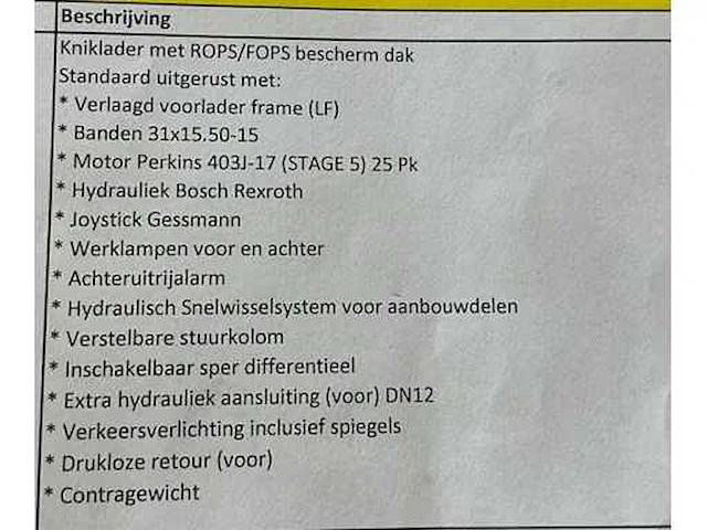 2023 bull wl35 wiellader - afbeelding 24 van  31