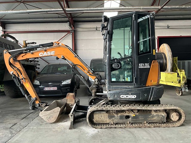 2023 case cx35d minigraafmachine - afbeelding 1 van  15