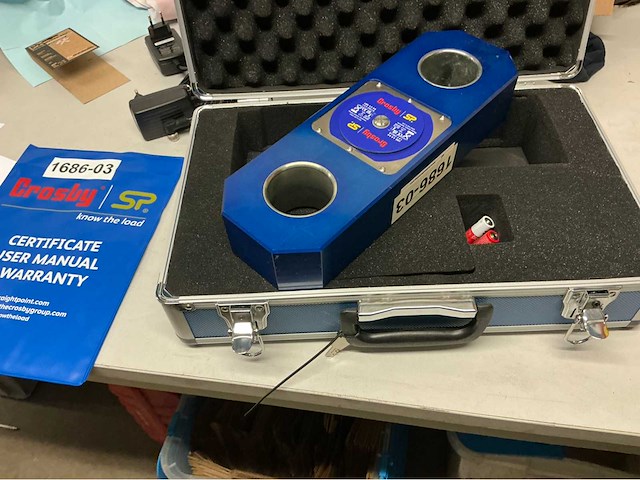 2023 crosby cp25t-ble hijslastmeter - afbeelding 1 van  5