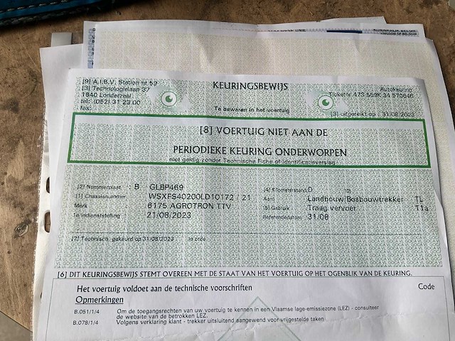 2023 deutz fahr 6175 agroton ttv - afbeelding 37 van  45