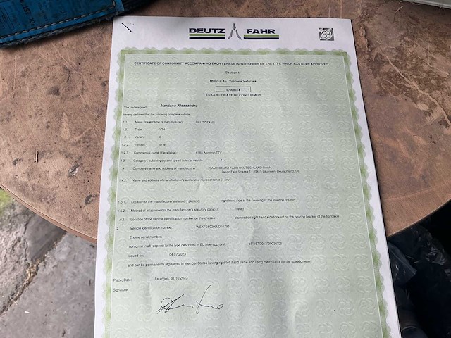 2023 deutz-fahr agroton ttv 6185 - afbeelding 36 van  47