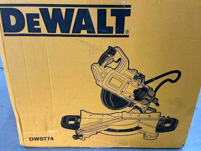 2023 dewalt dws774 afkortcirkelzaagmachine - afbeelding 1 van  3