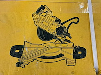 2023 dewalt dws774 afkortcirkelzaagmachine - afbeelding 2 van  3
