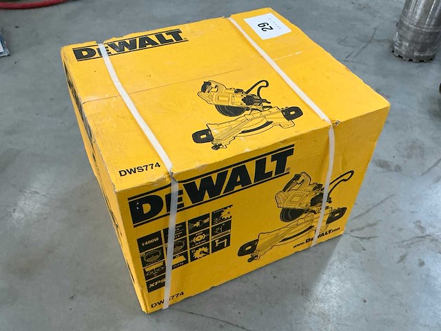 2023 dewalt dws774 afkortcirkelzaagmachine - afbeelding 3 van  3