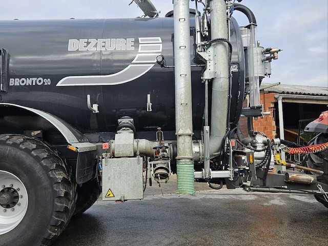 2023 dezeure bronto 20 type bt200 slurry tankwagen - afbeelding 26 van  28