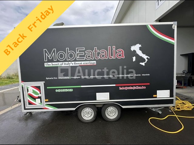 2023 dual axle foodtruck trailer --- black friday (-65% kopersvergoedingen) - afbeelding 1 van  61