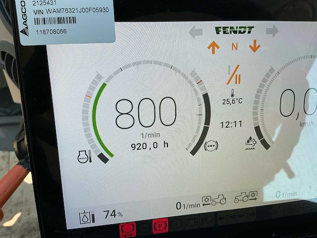 2023 fendt 720 power vierwielaangedreven landbouwtractor - afbeelding 4 van  10