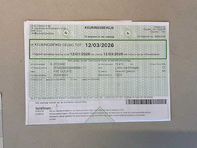 2023 fiat ducato bestelwagen - afbeelding 15 van  23