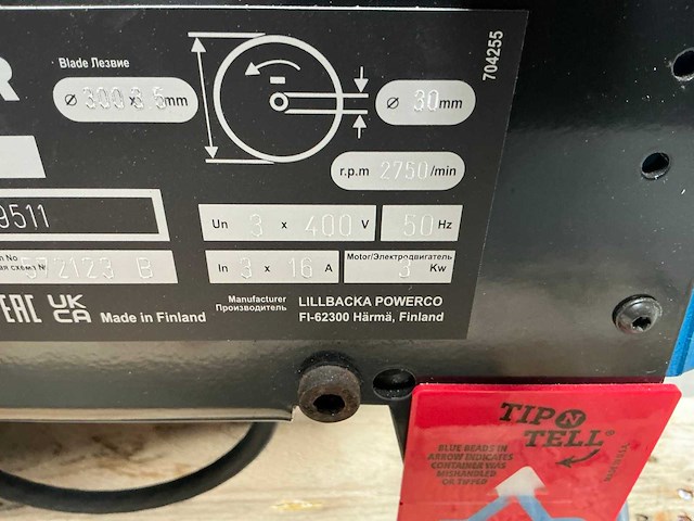 2023 finn-power cm3020 slangen afkortmachine - afbeelding 6 van  8