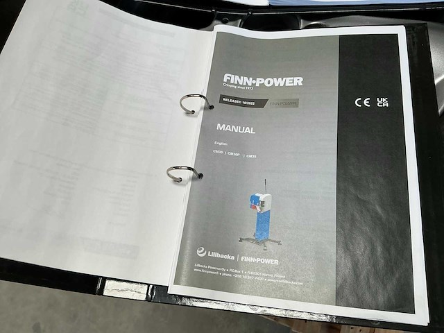 2023 finn-power cm3020 slangen afkortmachine - afbeelding 7 van  8