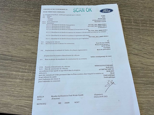2023 ford -transit custom - bedrijfswagen - afbeelding 37 van  42