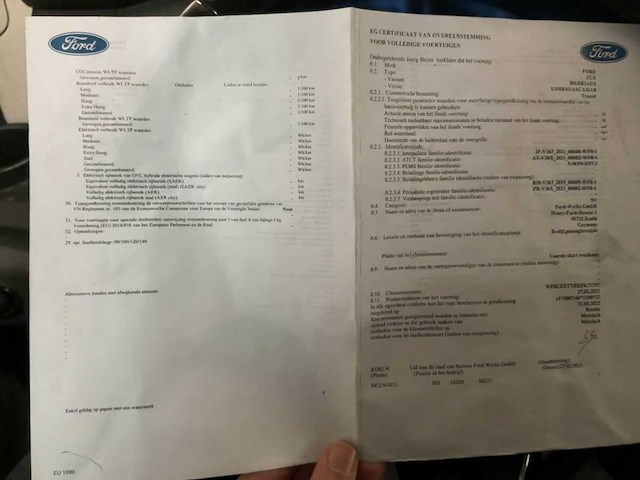2023 ford transit 2.0 tdci mild- hybrid 350 l4 lichte vrachtwagen - afbeelding 21 van  35