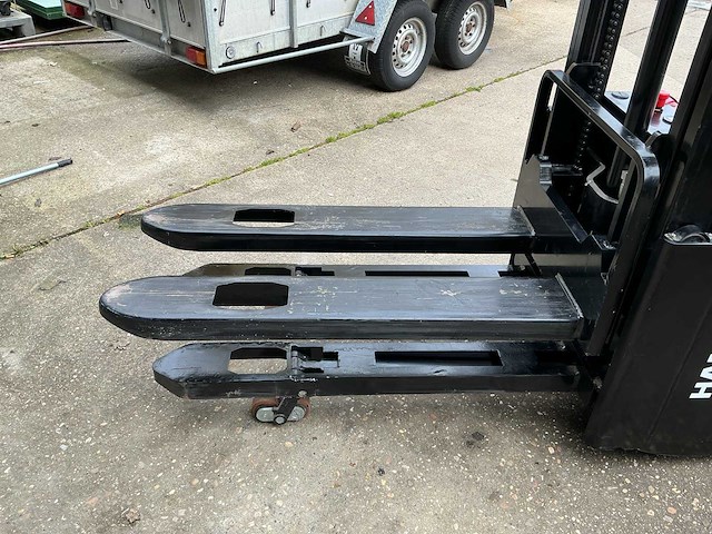 2023 hangscha cdd12 elektrische stapelaar met ingebouwde acculader - afbeelding 5 van  8