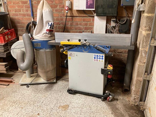 2023 hbm 300 vandiktebank & hbm stofafzuiging - afbeelding 1 van  12