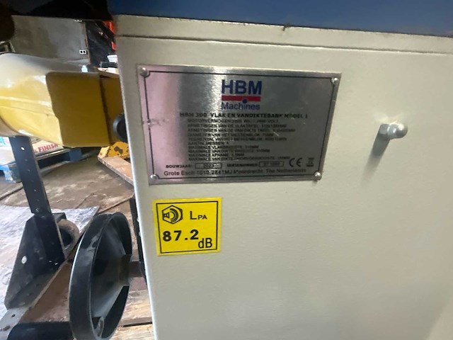 2023 hbm 300 vlak en van diktebank - afbeelding 9 van  9