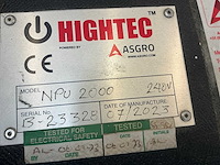 2023 hightec npu2000 onderdrukmachine - afbeelding 7 van  7
