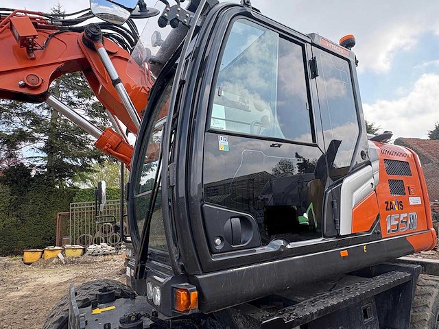 2023 hitachi zaxis zx155w-7 banden graafmachine - afbeelding 25 van  27
