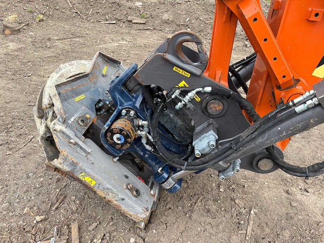 2023 hitachi zaxis zx155w-7 banden graafmachine - afbeelding 3 van  27