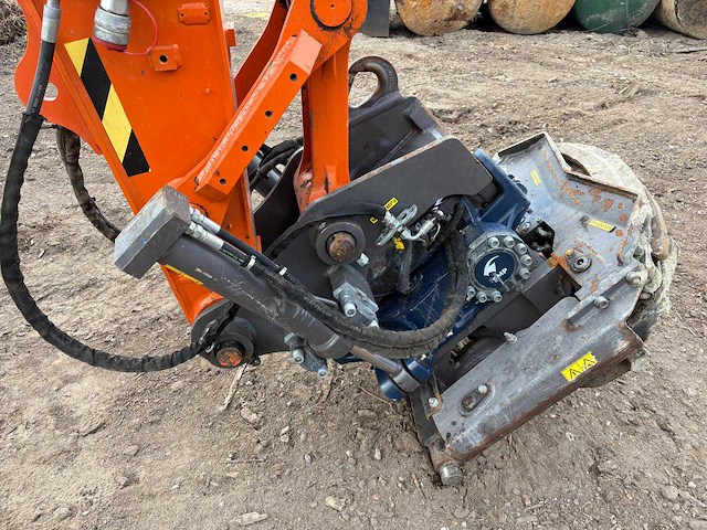 2023 hitachi zaxis zx155w-7 banden graafmachine - afbeelding 4 van  27