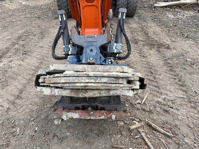 2023 hitachi zaxis zx155w-7 banden graafmachine - afbeelding 5 van  27