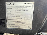 2023 hitachi zaxis zx155w-7 banden graafmachine - afbeelding 9 van  27