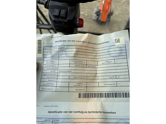 2023 hitachi zaxis zx155w-7 banden graafmachine - afbeelding 11 van  27