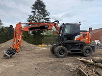 2023 hitachi zaxis zx155w-7 banden graafmachine - afbeelding 1 van  27