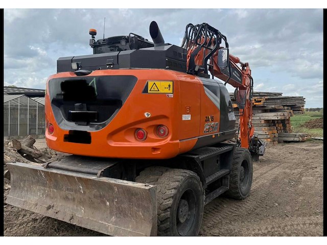 2023 hitachi zaxis zx155w-7 banden graafmachine - afbeelding 12 van  27