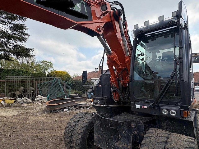 2023 hitachi zaxis zx155w-7 banden graafmachine - afbeelding 26 van  27